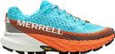 Merrell Agility Peak 5 Damen Trailrunning-Schuhe Blau/Orange