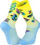 Chaussettes BV Sport Run Marathon Générations 80s Collector Jaune/Bleu