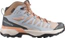 Salomon X Ultra 360 Mid GTX Hiking Shoes, Blue/Brown, Women's