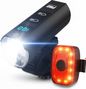 Eclairage avant et arrière  1 300 et 120 lumens