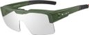 Lunettes de soleil Verres clairs anti-vent pour homme et femme - vert