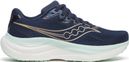 Chaussures Running Saucony Ride 19 Bleu Femme