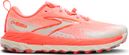 Brooks Cascadia 18 Scarpe da trail da donna Corallo/Bianco