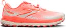 Chaussures Trail Brooks Cascadia 18 Corail/Blanc Femme