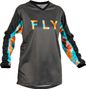 Maillot Manches Longues Fly F-16 Femme Gris / Orange / Bleu