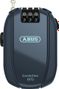 Candado autorretráctil Abus Break 85 Combiflex Azul