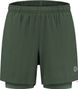 Short 2-en-1 Rogelli Essential Vert Homme