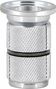 Stop Velkyne Compressie 1 1/8 Vork Carbon Aluminium Expander Stuurlager Zilver