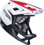 Kenny Split Casco Rosso Bianco