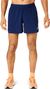 Short 2-en-1 Asics Road 5in Bleu Homme