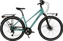 Stadsfiets Bicyklet Musculaire Urbain Shimano Acera / Altus 8-speed Blauw 