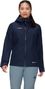 Women's Mammut Crater Light Hooded Dark Blue Waterproof Jacket