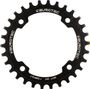 Plateau Rond Burgtec Thick Thin Acier 94 mm BCD pour VAE Noir