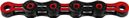 KMC DLC 11S 118 Chain Black Red