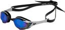 Arena Cobra Edge Swipe Schwimmbrille Verspiegelte Gläser Blau Grau Schwarz