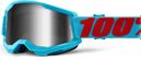 Mascarilla 100% STRATA 2 | Cumbre Azul Rojo | Gafas Mirror Argents