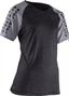 Maillot Manches Courtes Femme Leatt MTB All Mountain 2.0 Noir/Gris