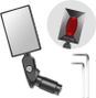 Rétroviseur de Vélo 360° Réglable Grand Angle Guidon Rectangle