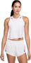 Débardeur Crop Nike AeroSwift Blanc Femme