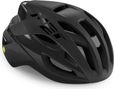 Met Rivale Mips Helmet in Matte Black with Glossy Finish