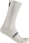 Chaussettes Castelli Como Thermal Blanc