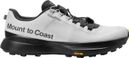 Mount To Coast T1 Men's Trail Running Shoes (White/Black)