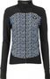 Maillot Manches Longues Femme LeBram Croix de Fer Bleu Ciel Coupe Ajustée