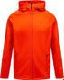 Peak Performance Rider Essentials - Giacca con cappuccio in pile arancione da uomo