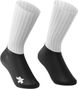 Assos RSR Bolide S11 Shoe Covers - White/Black