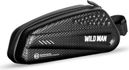 Waterproof bike frame bag 1L black WILD MAN