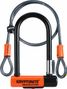 Kryptonite Evolution Mini 7 U-Fahrradschloss mit Kryptoflex Kabel
