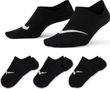 Socks (x3) Nike Everyday Plus Lightweight Black Unisex