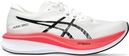 Chaussures Running Asics Magic Speed 3 Blanc/Noir/Rouge Femme