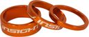 x3 Entretoises de Direction Insight 1'' Orange