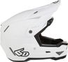 Casque Intégral 6D ATB-3 Solid Blanc
