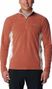 Columbia Klamath Range II Half Zip Beige/Brown Fleece