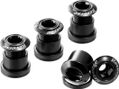 Reverse Chainring Bolt Set 7mm Black (x4)
