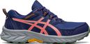 Asics Gel Venture 9 Blue Pink Women's Trail Running Shoes