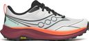 Chaussures Trail Saucony Peregrine 16 Blanc/Rouge Homme