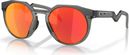 Lunettes Oakley HSTN Matte Carbon / Prizm Ruby / Réf : OO9242-0252