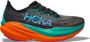 Chaussures Running Hoka Mach X 2 Noir/Vert/Orange Homme