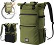 Sacoche porte-bagages extensible 3-en-1 ROCKBROS verte