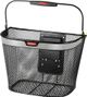 Klickfix Solid Black Retro-Reflective Basket
