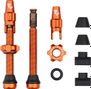 Wolf Tand Tubeless ventielen met Clik ventiel Oranje