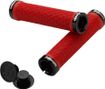Sram Locking Grips Red con doppi morsetti e tappi terminali