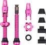 Wolf Tand Tubeless ventielen met Clik ventiel Roze