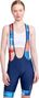 Kurze Damen-Shorts Craft Adv Endur Blau Mehrfarbig