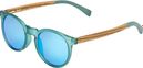 Cairn Hype Matte Transparante Eucalyptus Hout Bril