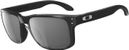 Gafas de sol Oakley Holbrook negras pulidas / grises polarizadas Ref 9102-02