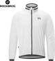 Cycling jacket reflective men white ROCKBROS